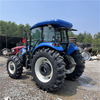 110HP مستعملة جرار New Holland T1104 4WD مع CAB