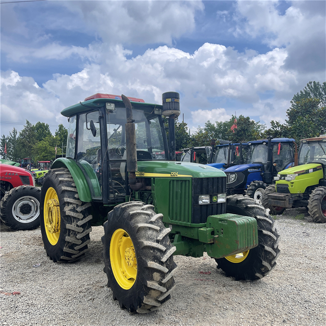 مستعملة جون Deere S1204 120HP 4WD Farm Traktor