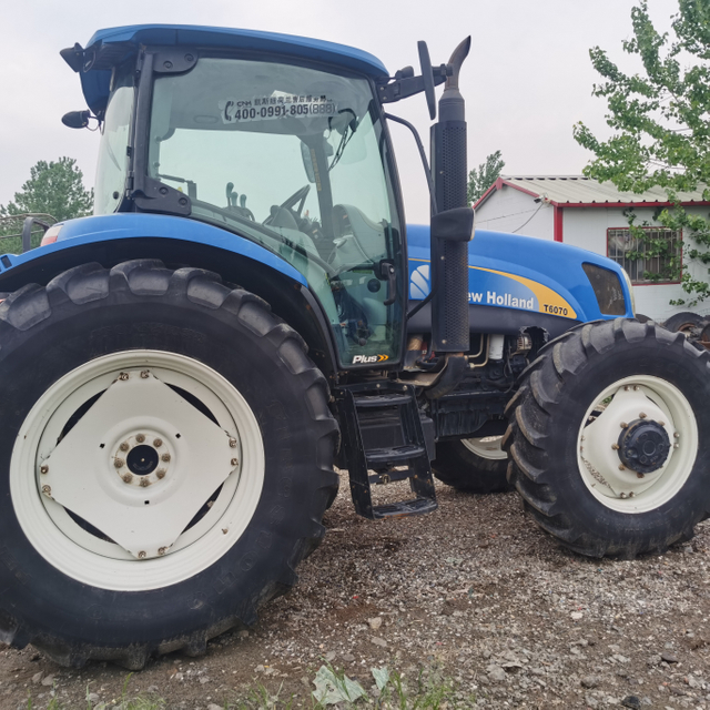 مستعملة انخفاض استهلاك الوقود New Holland T6070 140HP جرار