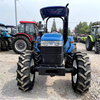 مستعملة جرار New Holland SNH754 New Holding 4WD مع أشعة الشمس والمعدات الزراعية