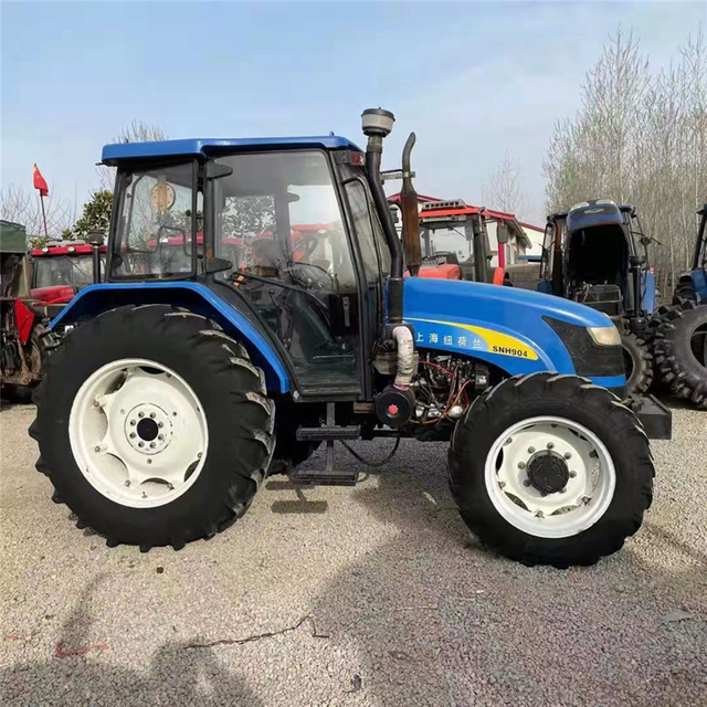 90HP تستخدم New Holland SNH904 جرار 4WD مع الكابينة