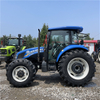 110HP مستعملة جرار New Holland T1104 4WD مع CAB